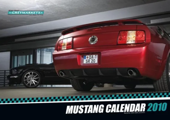 Bild: GREYMARKETS stellt den neuen Mustang Kalender 2010 vor