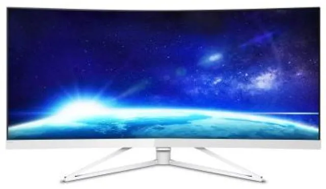 Bild: Top-Design und Panoramablick: Philips Curved-Monitor-Serie wächst mit neuem 34-Zoll -Display