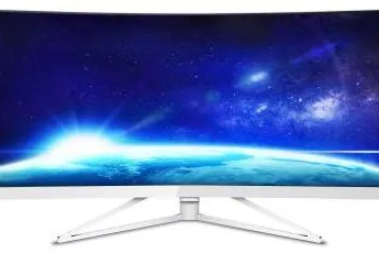 Bild: Top-Design und Panoramablick: Philips Curved-Monitor-Serie wächst mit neuem 34-Zoll -Display