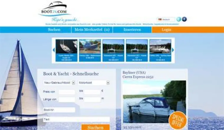 Bild: Boot24.com bekommt Neuanstrich