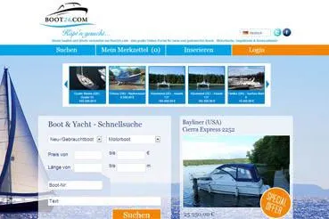 Boot24.com bekommt Neuanstrich Bild: Boot24.com bekommt Neuanstrich
