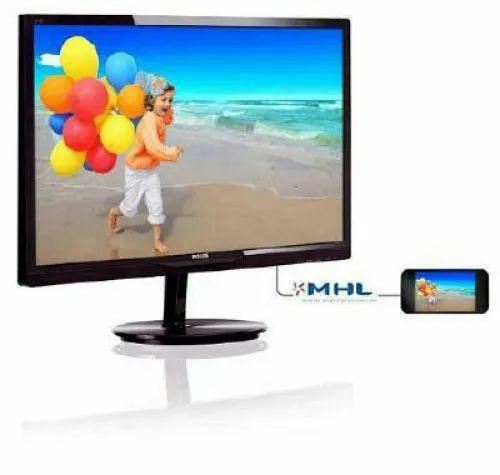 Bild: Kräftiger Sound und noch mehr Platz für lebendige Bilder: Der neue Philips E-Line Monitor
