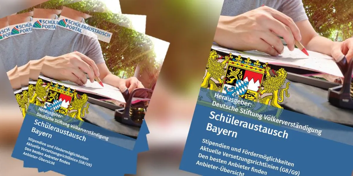 Das E-Book „Schüleraustausch Bayern“ gibt Tipps für junge Leute in Bayern (Foto: Stiftung Völkervers