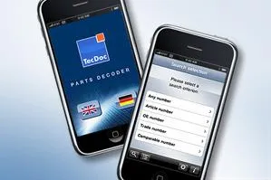 Bild: Jetzt auch auf dem iPhone: TecDoc wird mobil