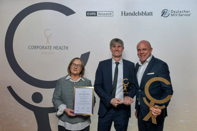 Corporate Health Award 2025: Deutschlands gesündeste Arbeitgeber stehen fest Bild: Corporate Health Award 2025: Deutschlands gesündeste Arbeitgeber stehen fest
