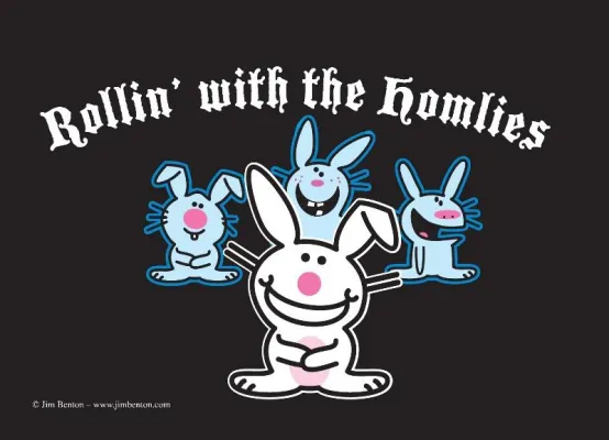 Bild: Happy Bunny – Der erfolgreiche Hase kommt jetzt per Postkarte