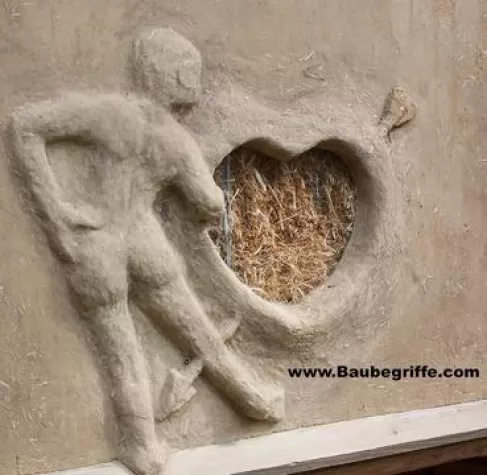 Bild: Strohballen als Baustoff von Gerhard Holzmann