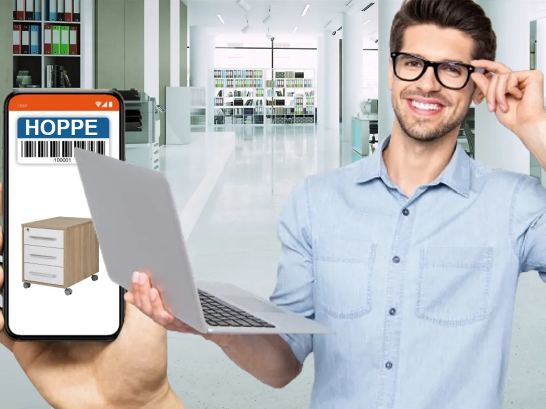 Inventarsoftware: flexible Inventardokumentation für Büromöbel (© Hoppe Unternehmensberatung)