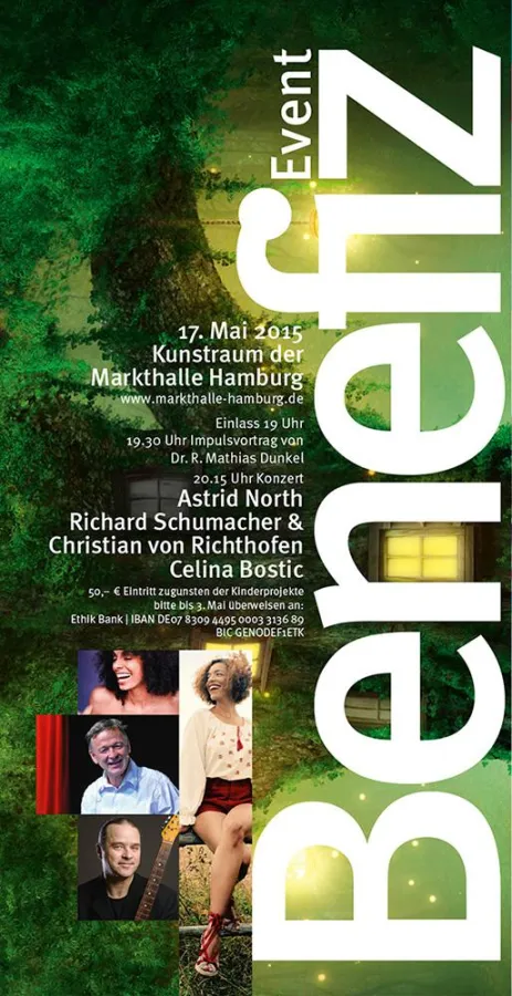 Benefiz-Event am 17.05.2015 Hamburg Markthalle