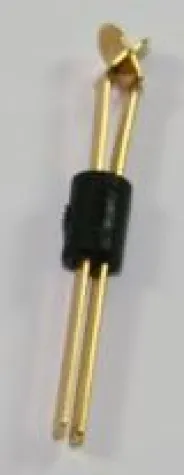 Bild: Kelvin- Federkontakt zur Vierpunkt-Messung