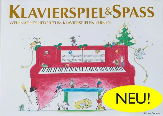 Bild: Die skandinavische Musikschule Klavierspiel & Spaß hat ein Weihnachtsbuch herausgebracht