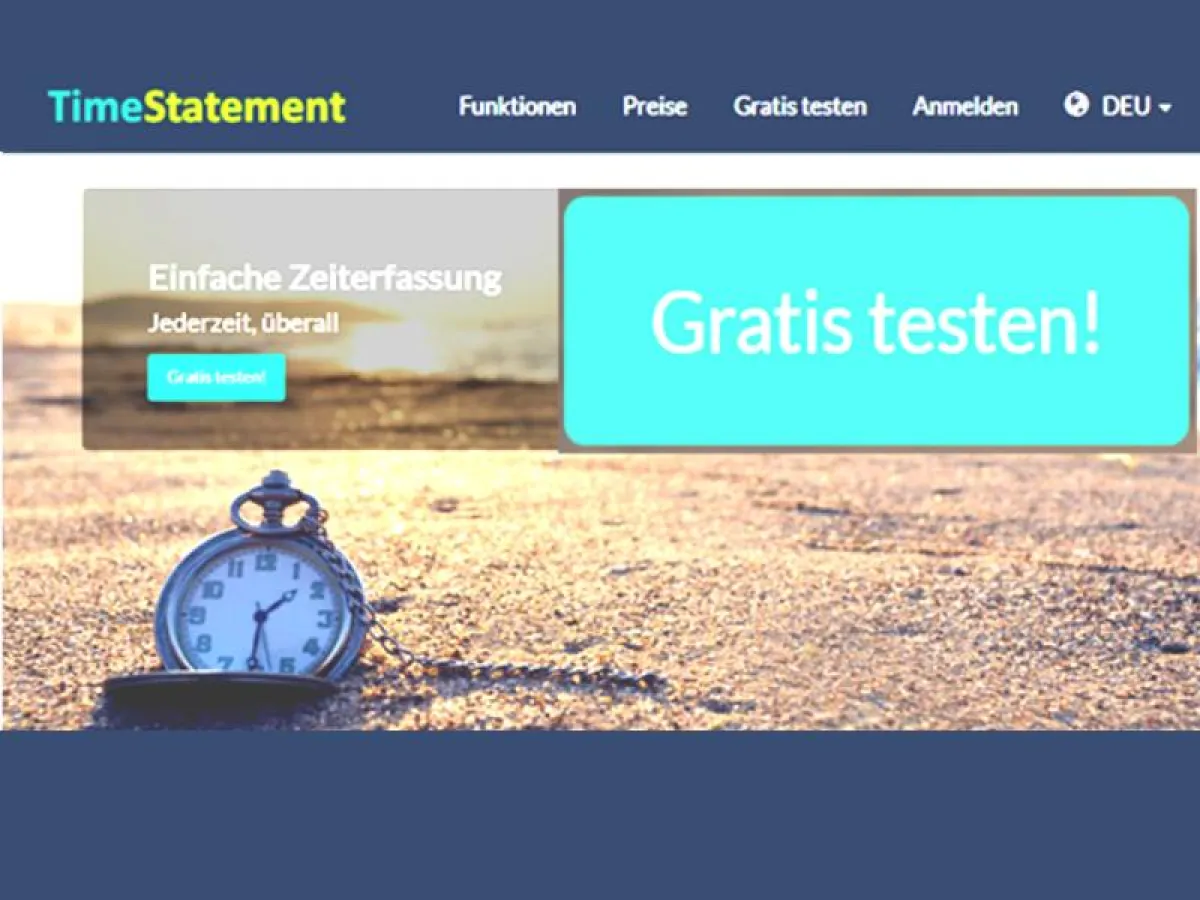 Testen Sie TimeStatement jetzt gratis!