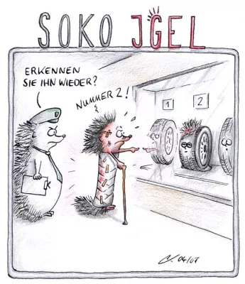 Erfolgreiche Teilnahme am Stuttgart Award 2007 - Karikatur von Peter Kreuselberg in Ausstellung zu sehen Bild: Erfolgreiche Teilnahme am Stuttgart Award 2007 - Karikatur von Peter Kreuselberg in Ausstellung zu sehen
