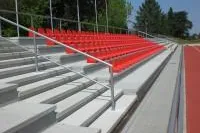 Bild: Neues Stadionstufensystem von Grafe Beton