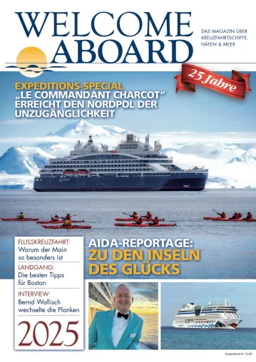 Bild: Jubiläumsausgabe: 25 Jahre WELCOME ABOARD