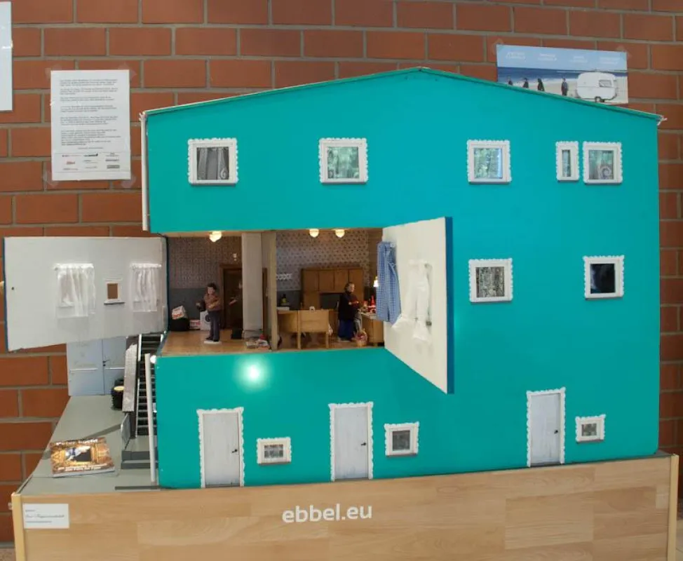 Das Modellhaus wird Ende November für einen guten Zweck versteigert.