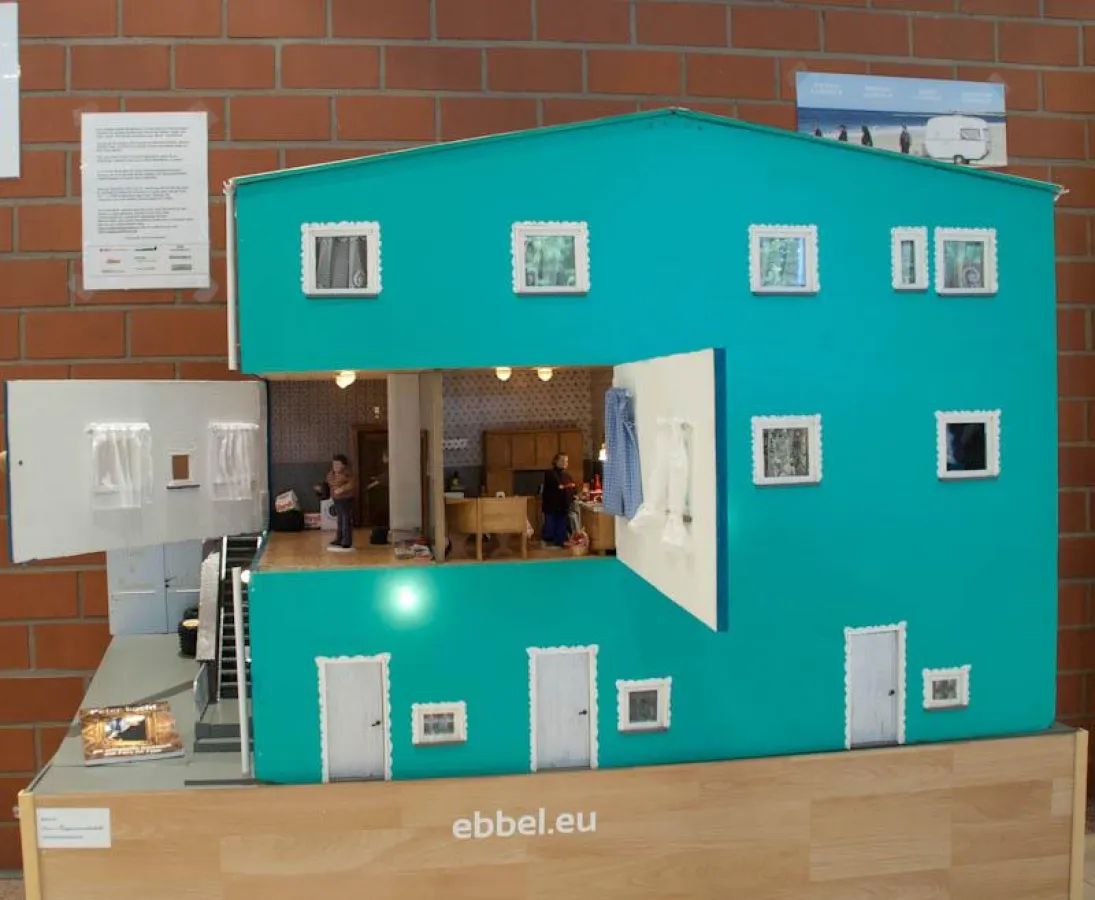 Das Modellhaus wird Ende November für einen guten Zweck versteigert.