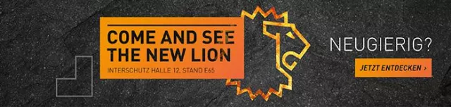 Come and See the New Lion – Premiere auf der Interschutz 2015 Bild: Come and See the New Lion – Premiere auf der Interschutz 2015