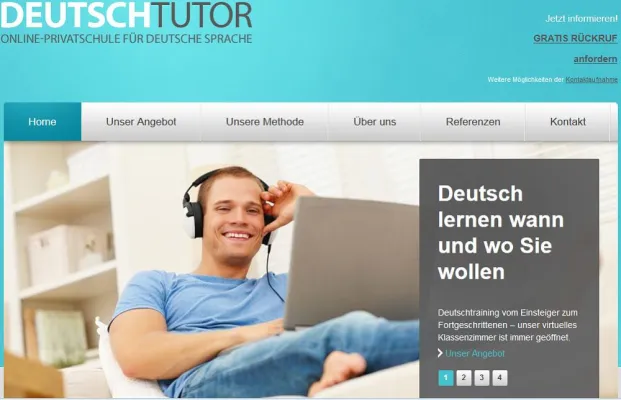 DeutschTutor.com: effizienter Deutsch lernen im „Virtuellen Klassenzimmer“ Bild: DeutschTutor.com: effizienter Deutsch lernen im „Virtuellen Klassenzimmer“