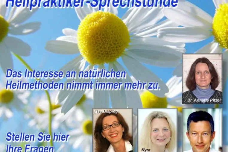 Bild: Zum ersten Mal im Netz - Die Heilpraktiker-Sprechstunde