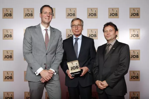 Bild: Kaffee Partner erhält Gütesiegel "Top Job 2014" für vorbildliche Personalarbeit