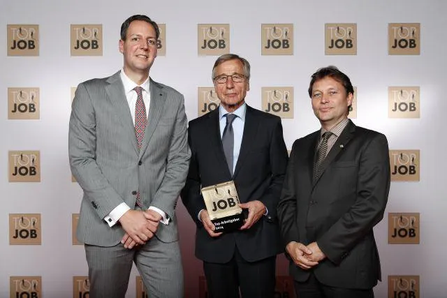Bild: Kaffee Partner erhält Gütesiegel "Top Job 2014" für vorbildliche Personalarbeit