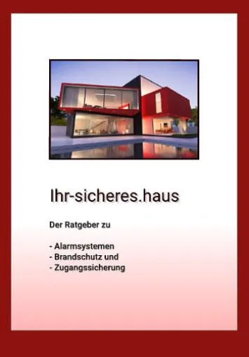 Bild: Kostenloser Ratgeber zur Gebäudesicherheit