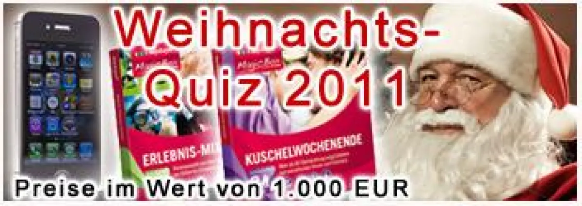Weihnachtsquiz bei AllesRahmen