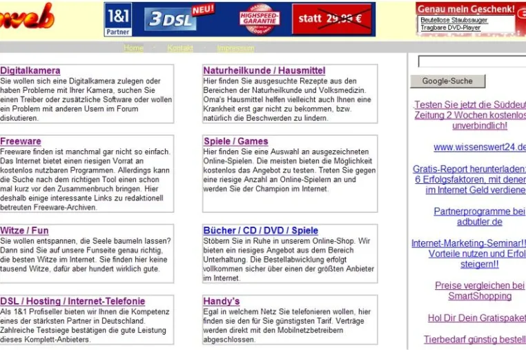 Bild: Facelifting bei kpweb - Informationsportal