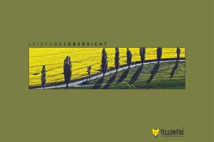 Bild: Druckfrisch - Leistungskatalog YellowFox GmbH - Fahrzeugortung online