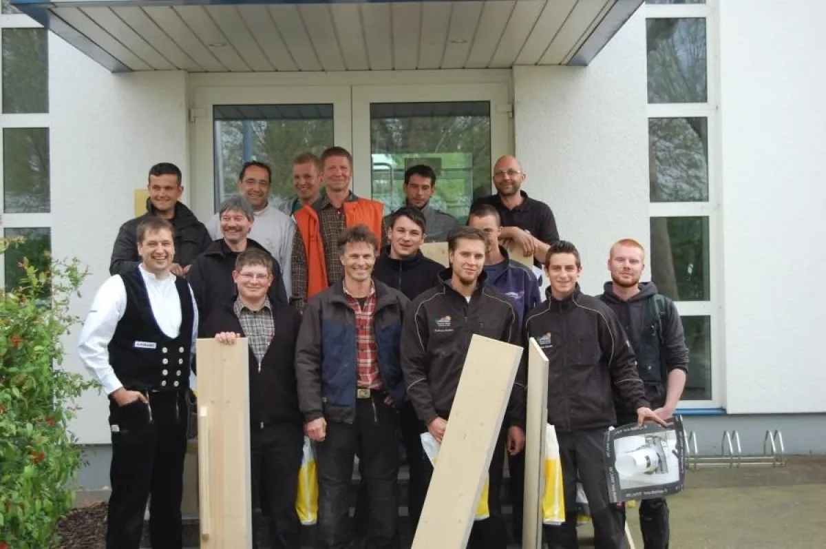 Die Teilnehmer der Verbundschulung im April 2011