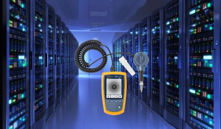 Allmos Electronic präsentiert den neuen FiberInspector FI-500 von Fluke Networks Bild: Allmos Electronic präsentiert den neuen FiberInspector FI-500 von Fluke Networks