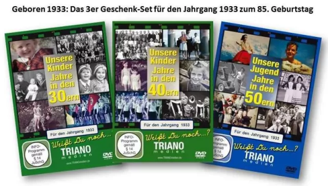 Bild: "Was kann man einem 85jährigen denn noch schenken…?!" Neue Geschenkideen mit Liebe für betagte '33er
