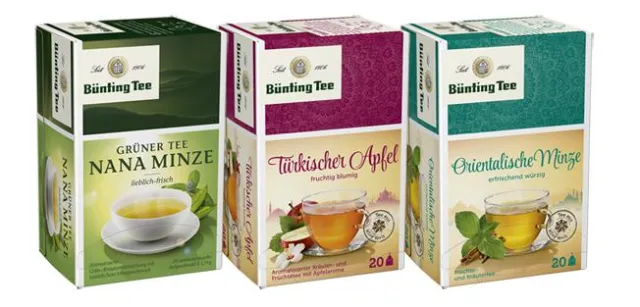 Bild: Bünting Tee Ländertees & Nana Minze: erfrischender Geschmack für die Sommer-Saison 2015