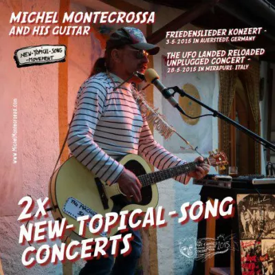 Bild: Friedenslieder - Michel Montecrossa's Konzert bei 'Der Große Frieden' Veranstaltung als Live-CD veröffentlicht