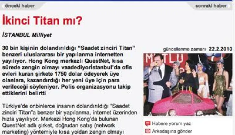 QuestNet in der Türkei Bild: QuestNet in der Türkei