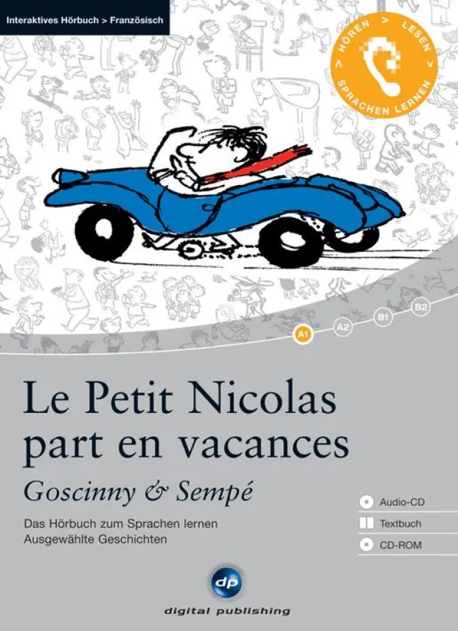 Le Petit Nicolas part en vacances - Interaktives Hörbuch von digital publishing