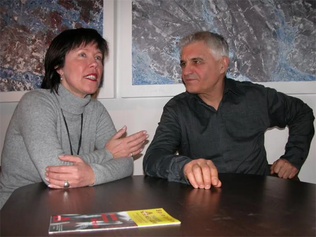Theatermacher-Duo aus Neu-Ulm: Claudia Riese und Heinz Koch