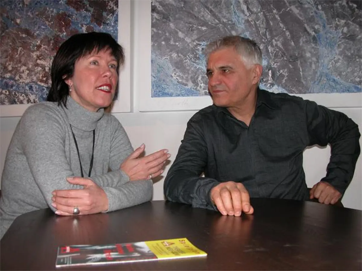 Theatermacher-Duo aus Neu-Ulm: Claudia Riese und Heinz Koch