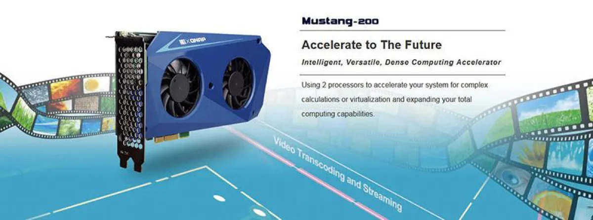 Mustang-200 – Computer Beschleunigungskarte mit Dual CPU