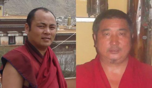 Bild: Verwandte in großer Sorge um die zwei Labrang-Mönche Jigme Gyatso und Golog Jigme