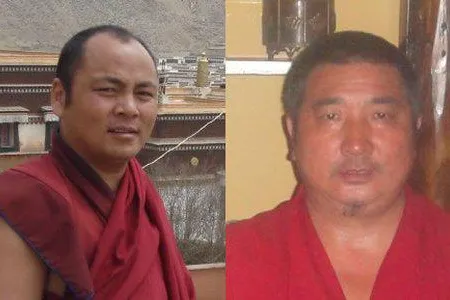 Verwandte in großer Sorge um die zwei Labrang-Mönche Jigme Gyatso und Golog Jigme Bild: Verwandte in großer Sorge um die zwei Labrang-Mönche Jigme Gyatso und Golog Jigme
