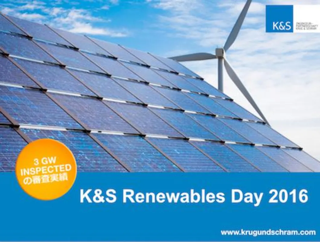 K&S RENEWABLES DAY 2016
