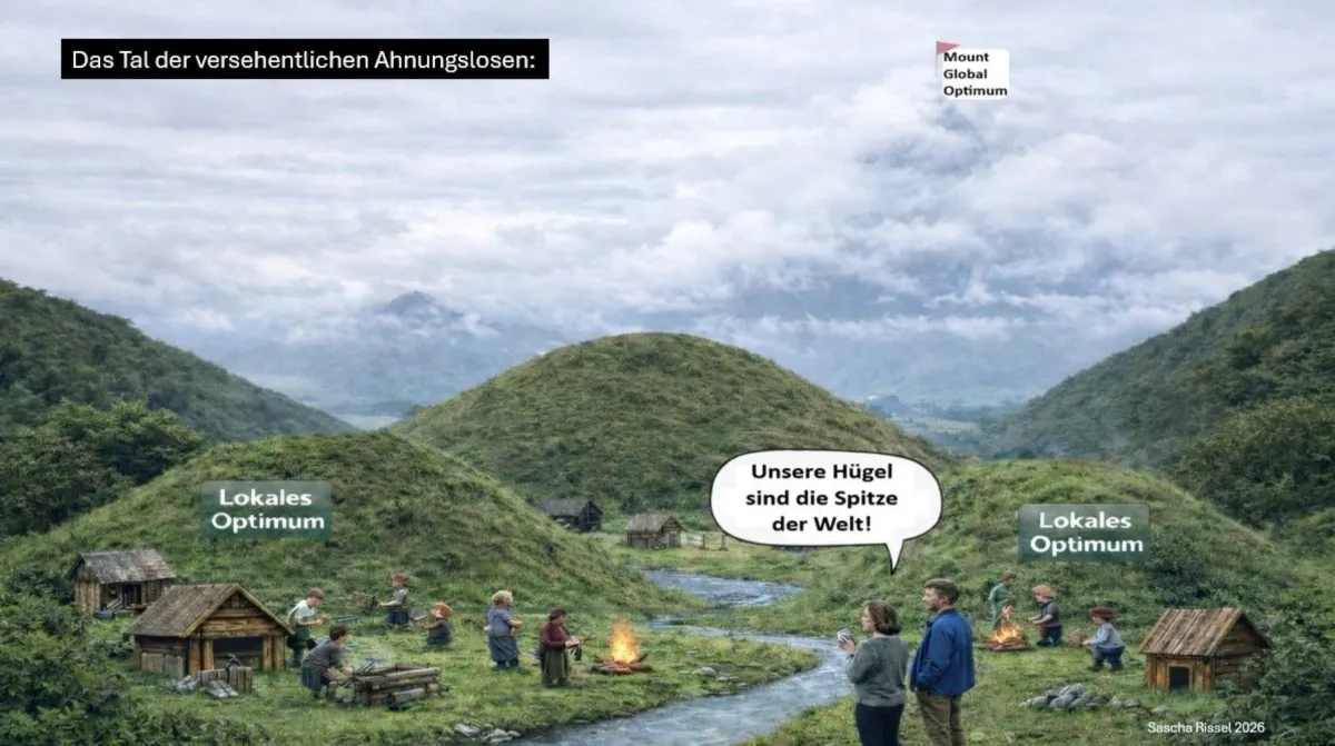 das Tal der versehentlichen Ahnungslosen (© mAInthink GmbH)