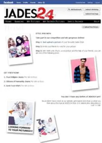 Bild: topazmedia entwickelt für Online-Fashion-Shop „JADES24“ Fotowettbewerb auf facebook