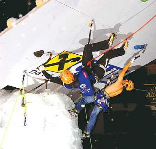 Bild: Die weltbesten Eiskletterer laden zur Show