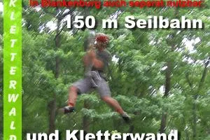 Bild: Eröffnung des Kletterwald Blankenburg im Harz am 12. Juni 2010