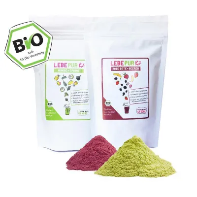 Bild: Grüne Ernährung trotz stressigem Alltag: Bio-Smoothies zum Selbermachen