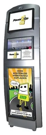 Öffentliche Handyladestationen - Deutschlands neue und innovative Werbe- & Eventmodule Bild: Öffentliche Handyladestationen - Deutschlands neue und innovative Werbe- & Eventmodule