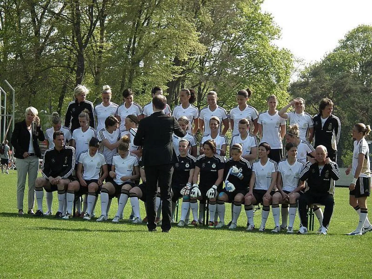Frauen-Nationalmannschaft in der Kölner DSHS